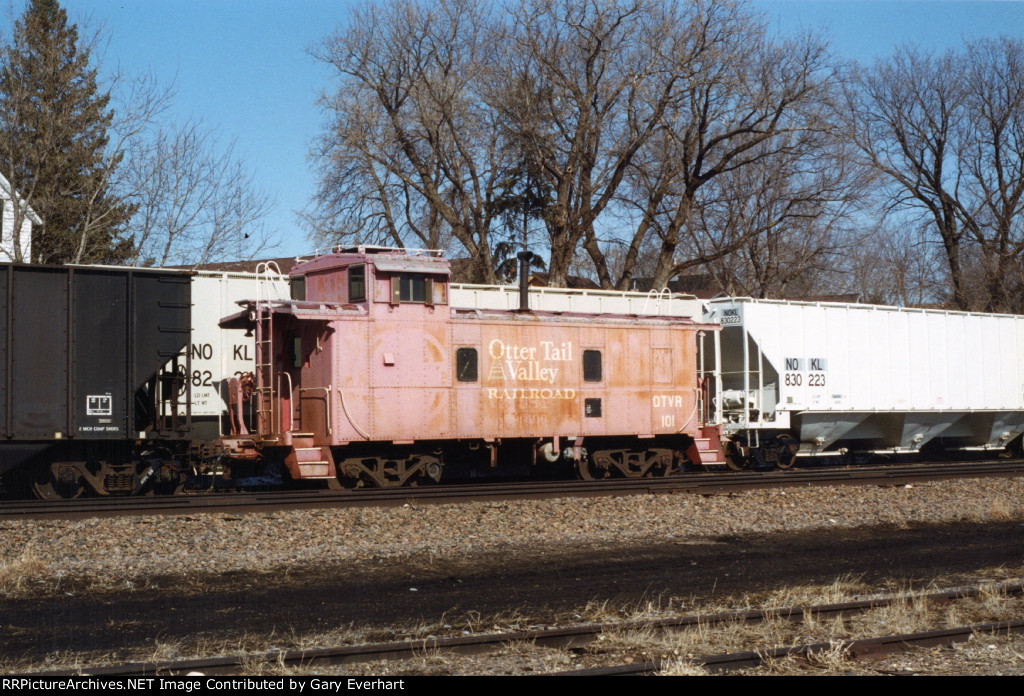 OTVR Caboose #101 - Otter Tail Valley RR